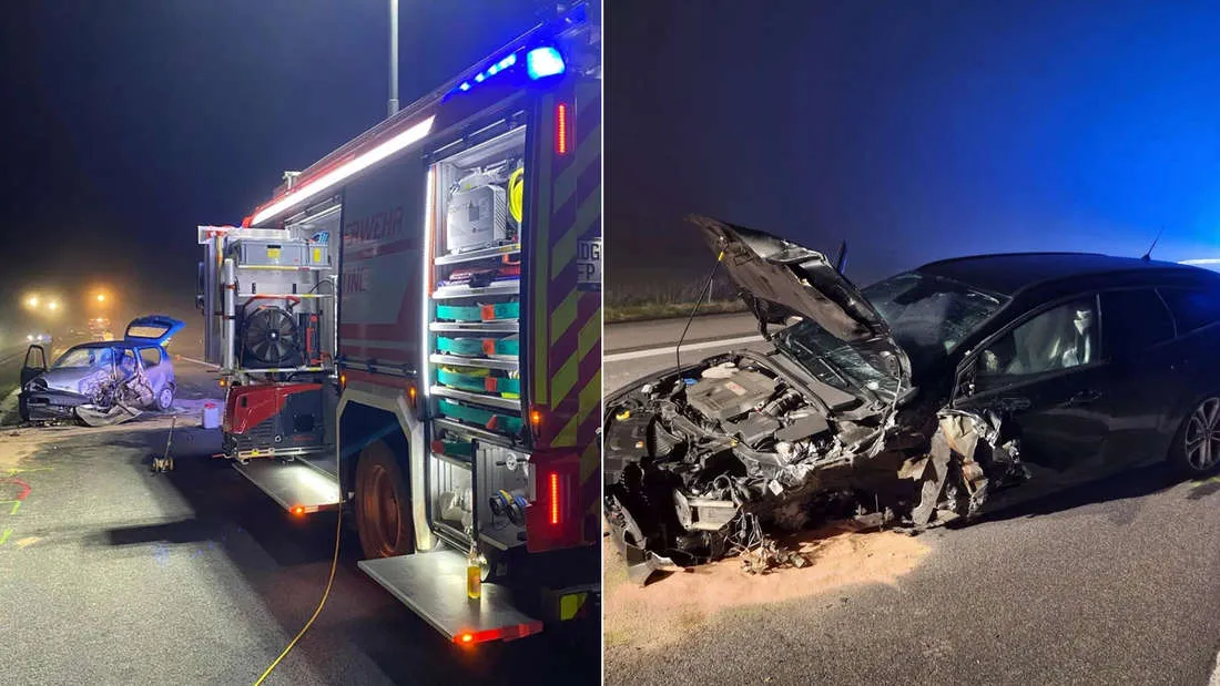 Schock auf der A92: Geisterfahrer-Unfall fordert ein Leben!