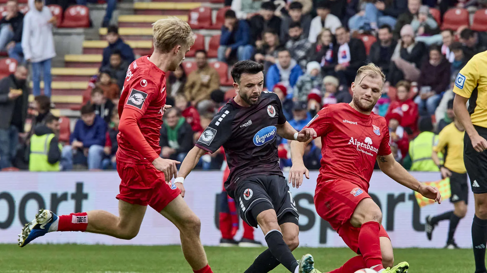 Drama in Unterhaching: Waldhof Mannheim entführt einen Punkt!