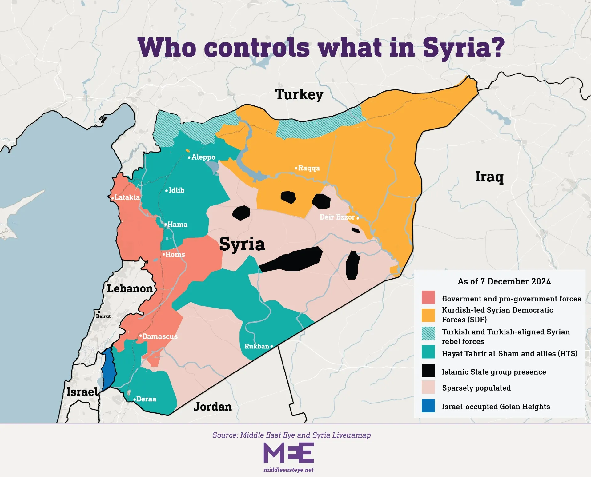 Entdecke die Wahrheit: Die Syrien Live Map enthüllt schockierende Entwicklungen!