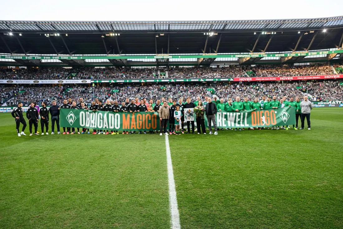 Diego kehrt zurück: Ein unvergessliches Tribute-Match für die Werder-Legende!