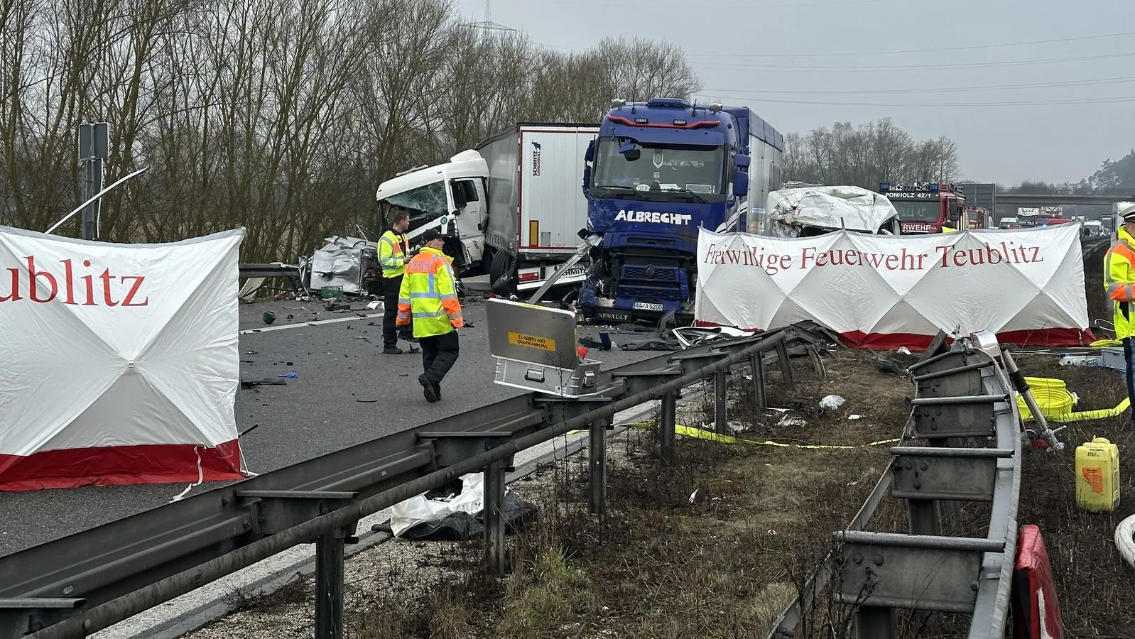 Drama auf der A93: Schwerer Unfall sorgt für Verkehrschaos!