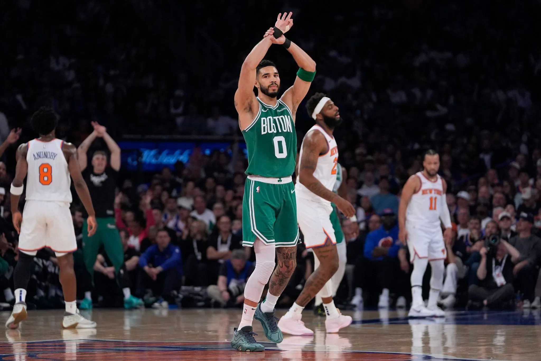 Celtics überrollen Knicks: Die Schlüsselmomente des Spiels, die alles entschieden!