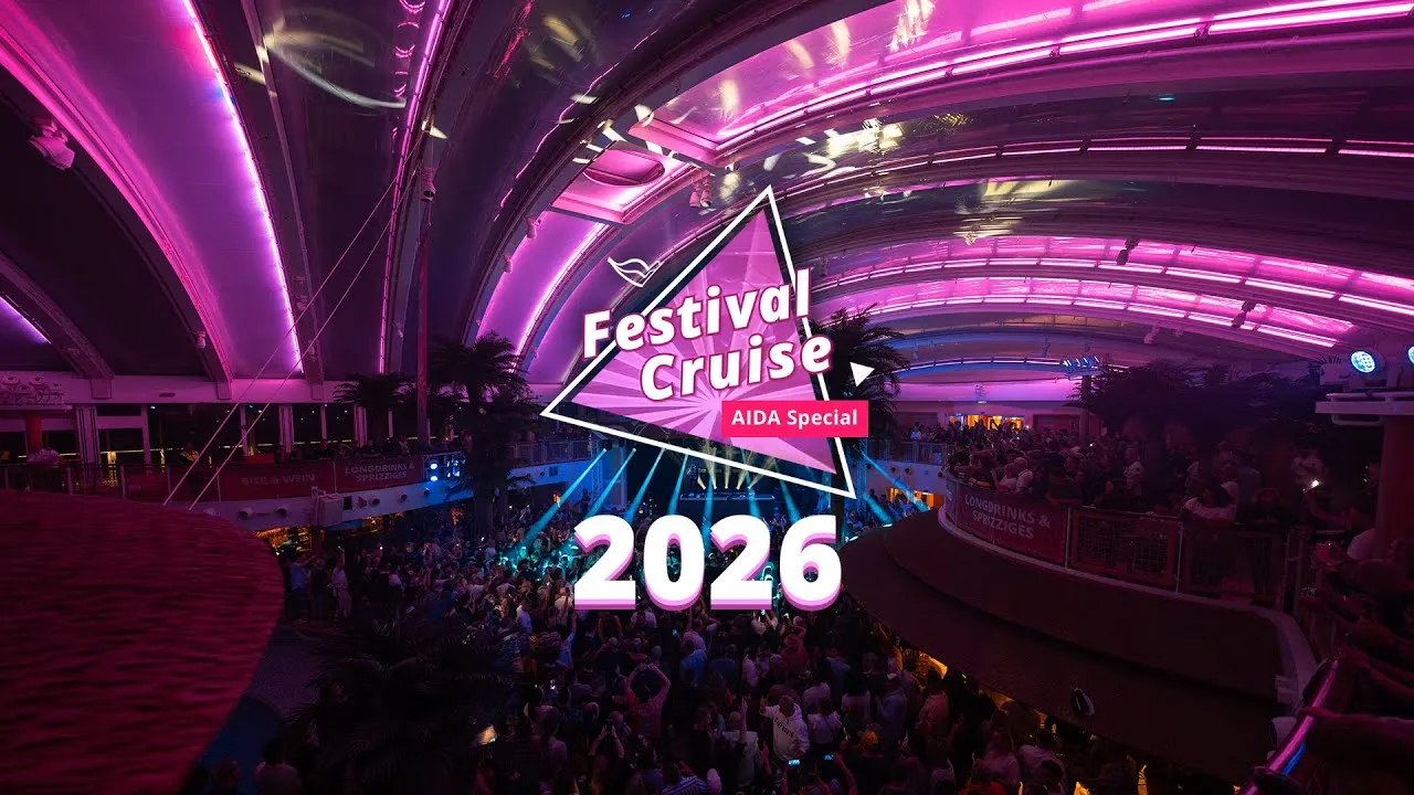 Das AIDA Cruises Festival 2026: Die Mega-Party auf dem Wasser, die du nicht verpassen darfst!