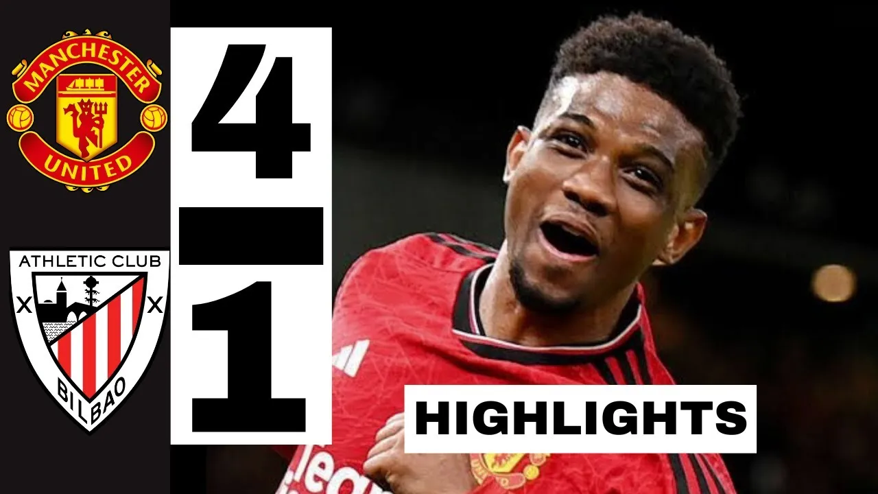 Manchester United zerschmettert Athletic Bilbao: Der Weg ins Europa-League-Finale!