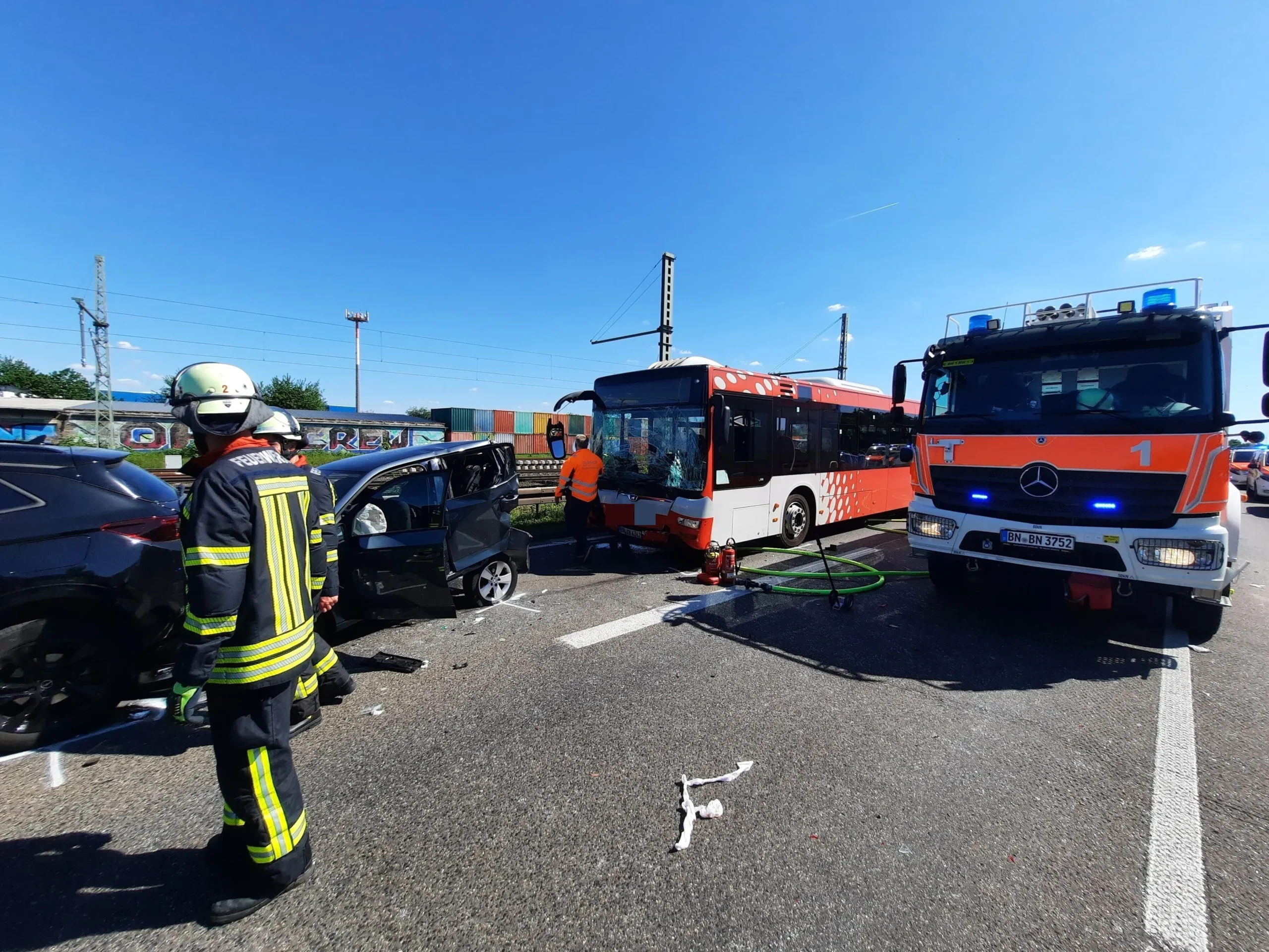 Schock auf der A59: Dramatischer Unfall bei Sankt Augustin – Was Sie wissen müssen!
