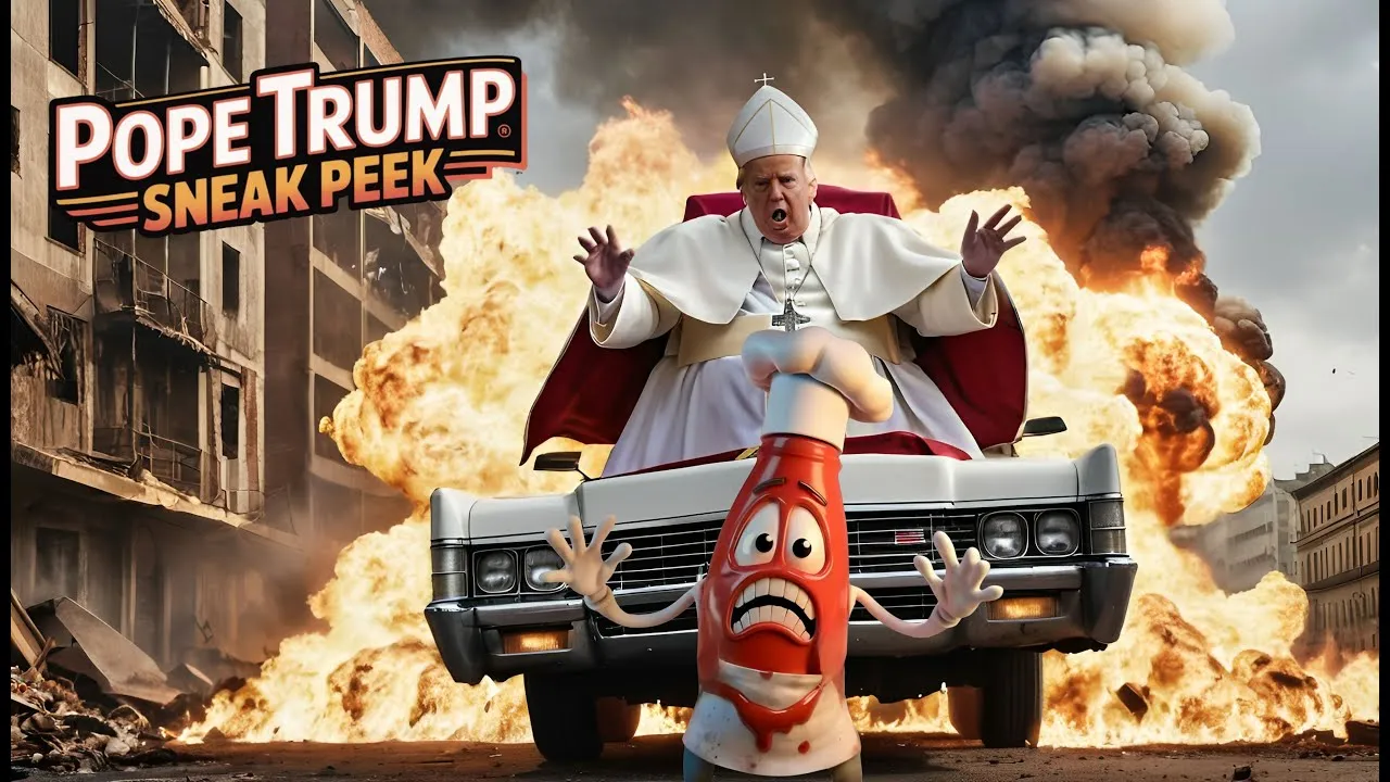 Trump als Papst? Die umstrittene AI-Image-Provokation sorgt für Aufregung!